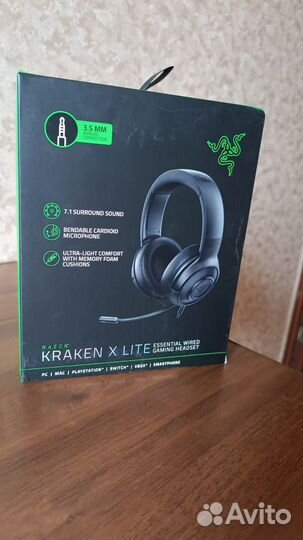 Игровые наушники с микрофоном Razer