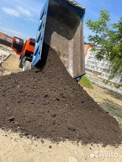 Чернозем щебень гпс песок отсев