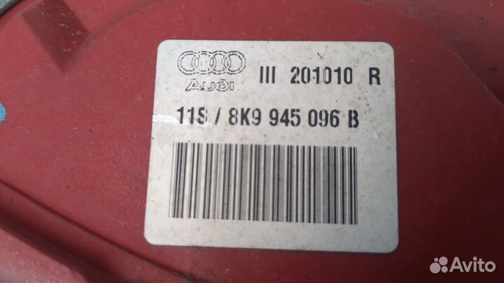 Фонарь (задний) Audi A4 (B8) Allroad, 2010