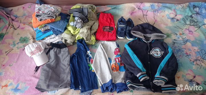 Вещи пакетом на мальчика от 3 лет до 5