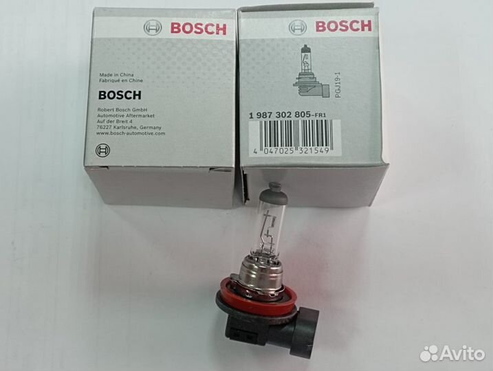 Лампа 12V H8 35W bosch