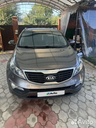 Kia Sportage 2.0 AT, 2013, битый, 152 289 км