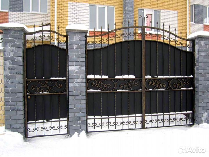 Ворота распашные