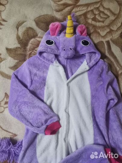 Кигуруми единорог на р. 134-146