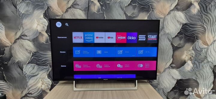 Телевизор sony kdl 43w755c