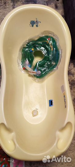 Ванночка для купания с горкой, стульчик и т.д