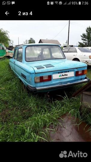 ЗАЗ 968 Запорожец 1.2 МТ, 1987, 10 000 км