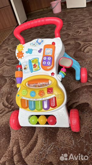 Машинка каталка толокар и стольчик игравой