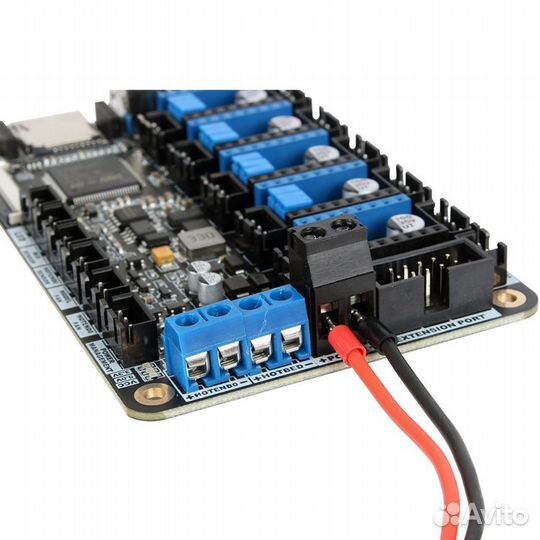 Провод 2*18 AWG с клеммами для платы управления 3