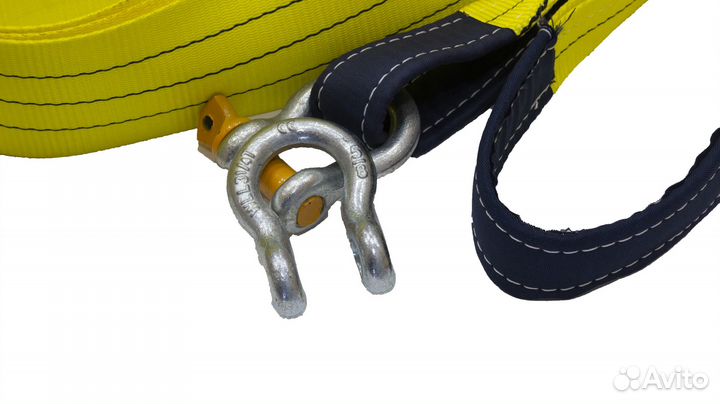 Трос буксировочный 16 тн. / 5 м. (90мм.)