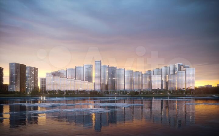 1-к. квартира, 43,6 м², 8/18 эт.