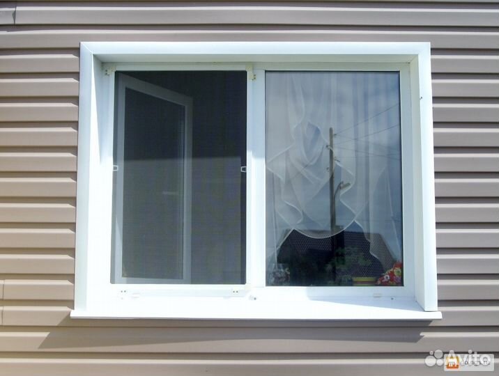 Окно пвх, с одной створкой, поворотнооткидной