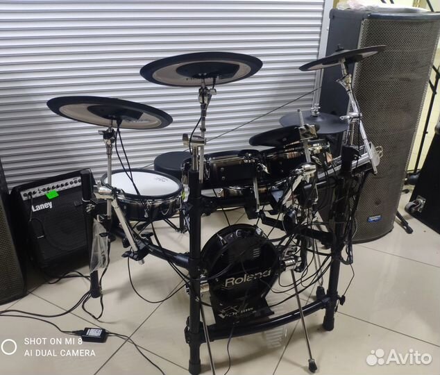 Электронные барабаны Roland + компрессор dbx-166LX