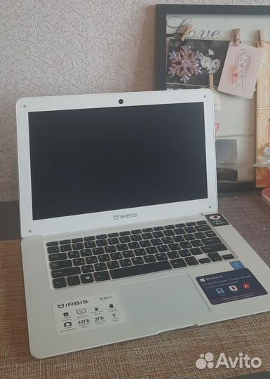 Нетбук irbis NB61