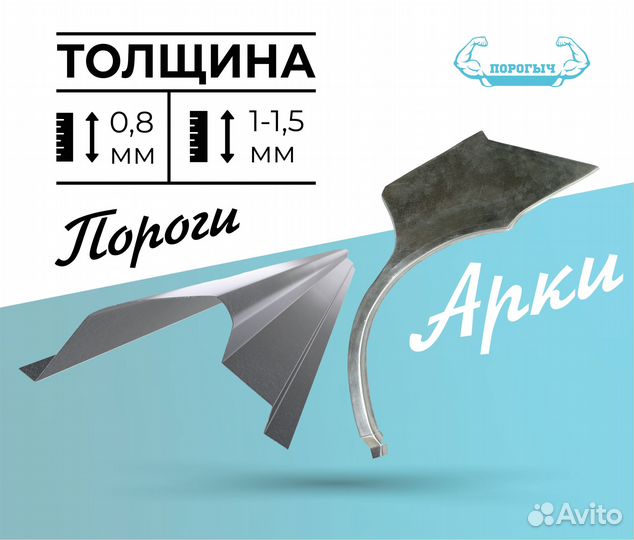 Пороги и арки Toyota Land Cruiser 200 Москва