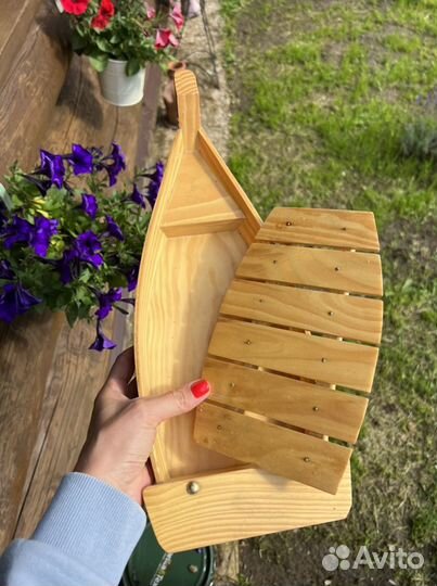 Лодочки деревянные для закусок и суши