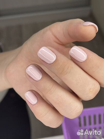 Маникюр наращивание ногтей