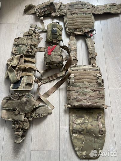 Бронежилет с плитами бу