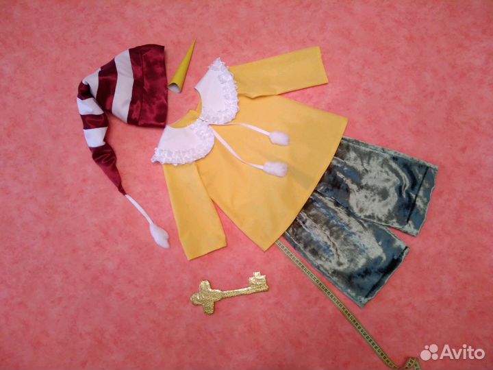 Карнавальный-новогодний костюм ковбоя,буратино