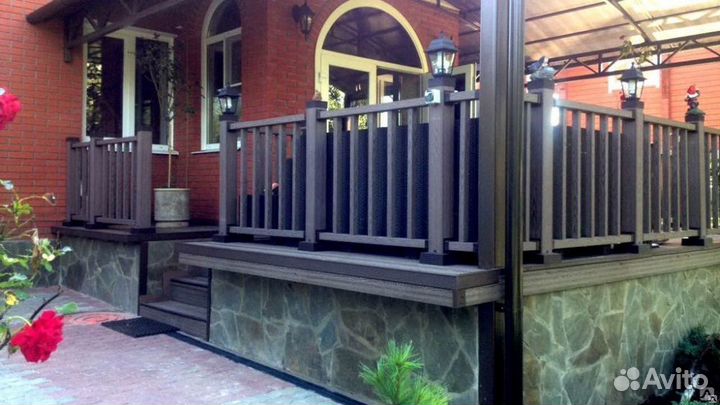 Террасная доска дпк.Ограждения.Заборы дпк