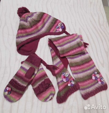 Комплект шапка и шарф Monsoon актуально