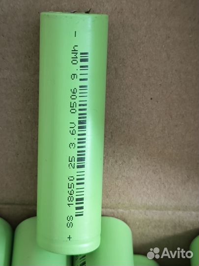 Аккумуляторы 18650 бу