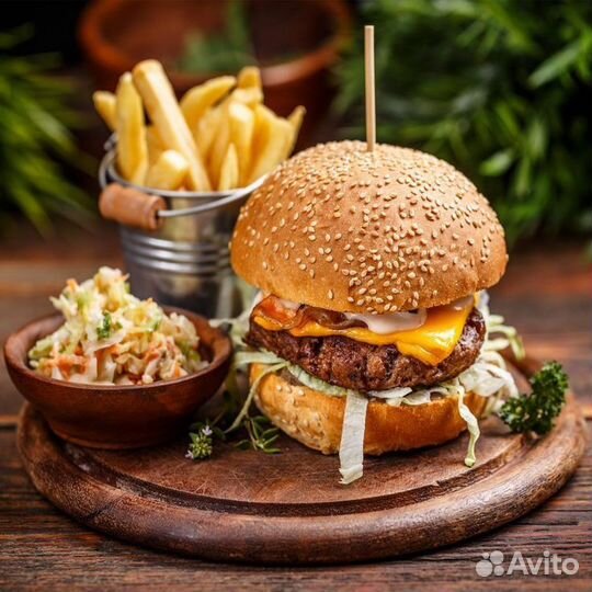 Работа в Бургерной