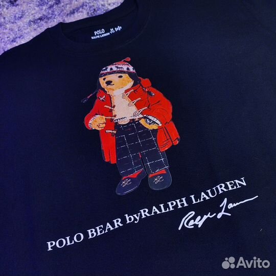 Футболка bear polo Ralph Lauren