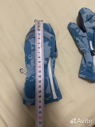 Варежки-краги зимние Vassatassar 1-2 года