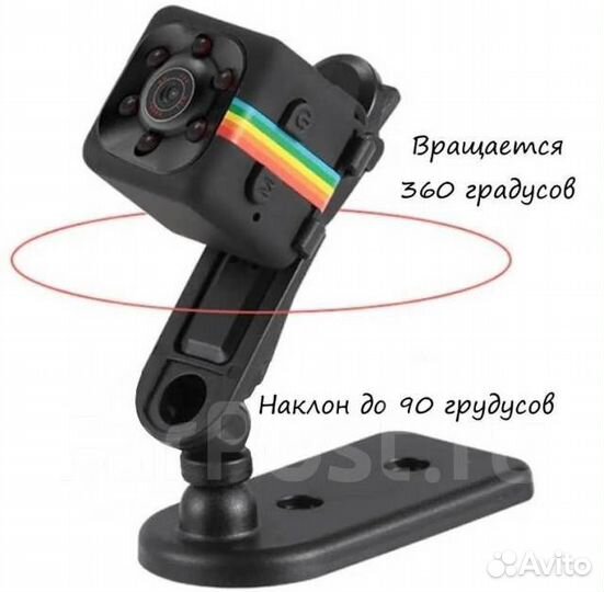 Мини маленькая камера видеонаблюдения SQ11,видеока