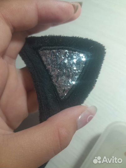 Меховые наушники