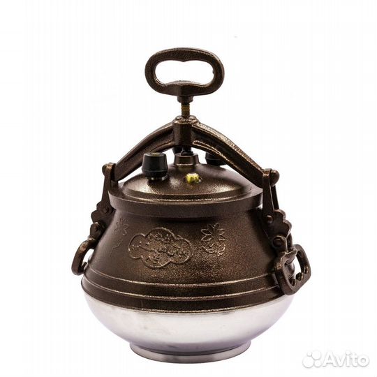 Афганский казан 10 литров двухцветный