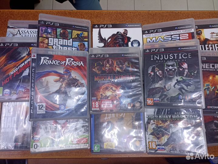 Игровые диски на xbox 360, Xbox one, Sony ps3, ps4