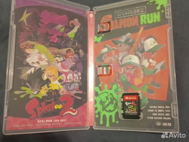 Splatoon 2 картридж