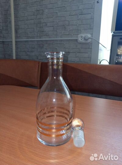 Штоф стеклянный