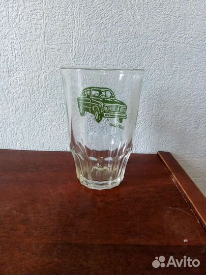 Коллекционный стакан СССР LADA - 1600