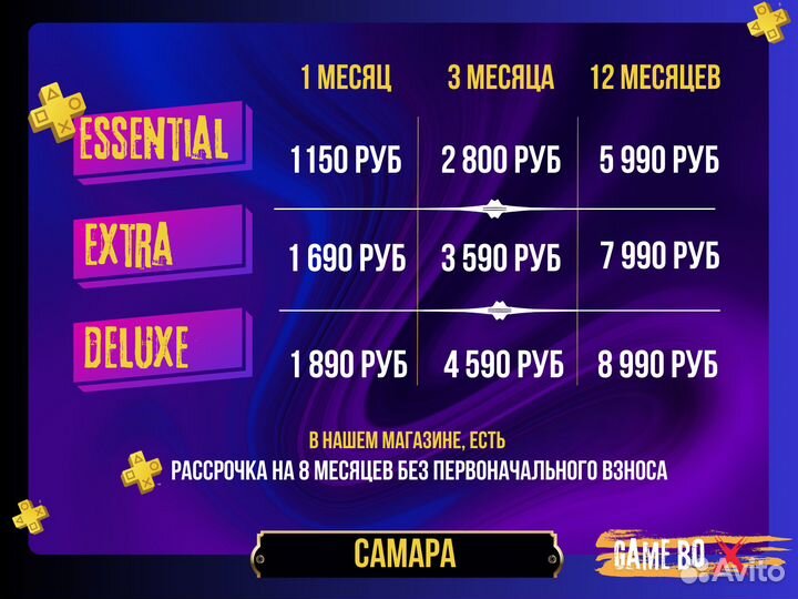 PS Plus Премиальная (Работает в РФ) + 800 игр