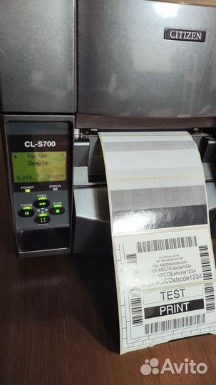 Термотрансферный принтер Citizen CL-S700