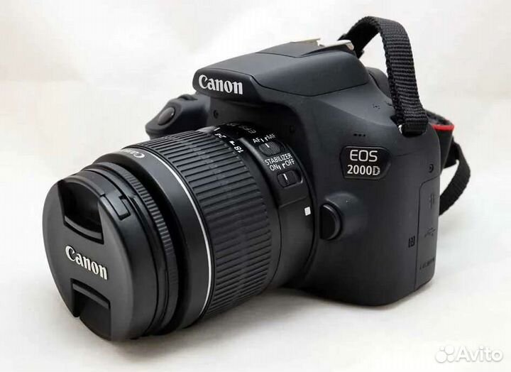 Зеркальный фотоаппарат canon eos 2000d