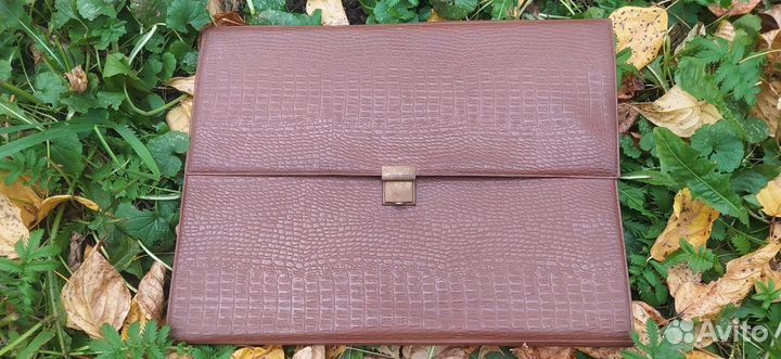 Папка для бумаг и документов из СССР, с замком