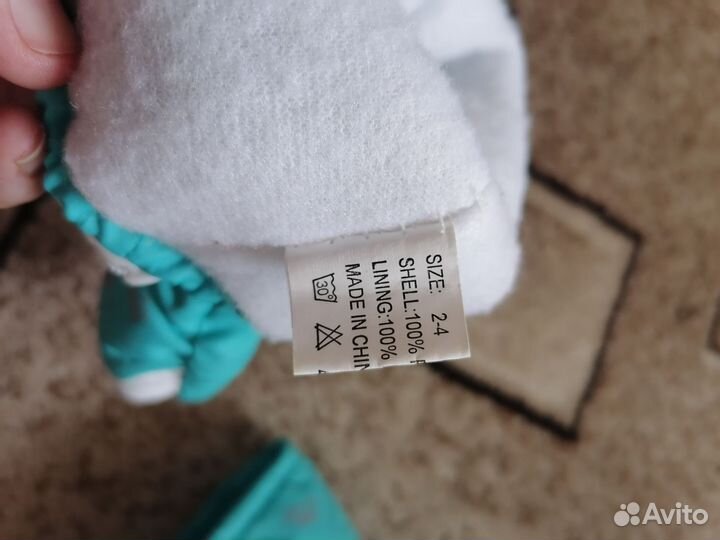 Варежки 2-4 года