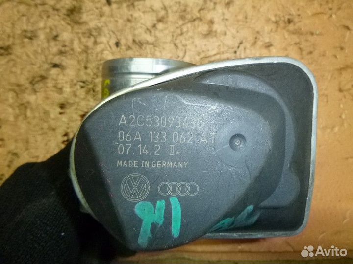 Заслонка дросельная электрическая Volkswagen jetta