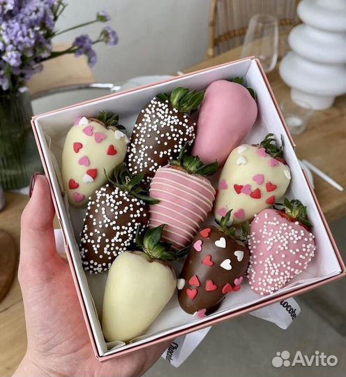 Наборы клубники в шоколаде