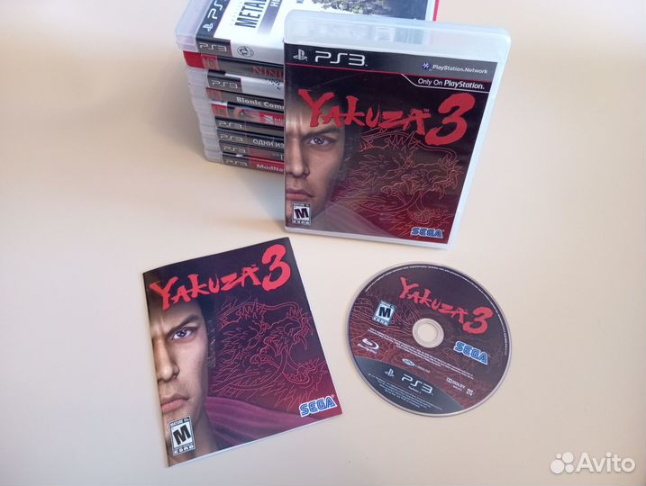 Yakuza 3 PS3 (б/у)