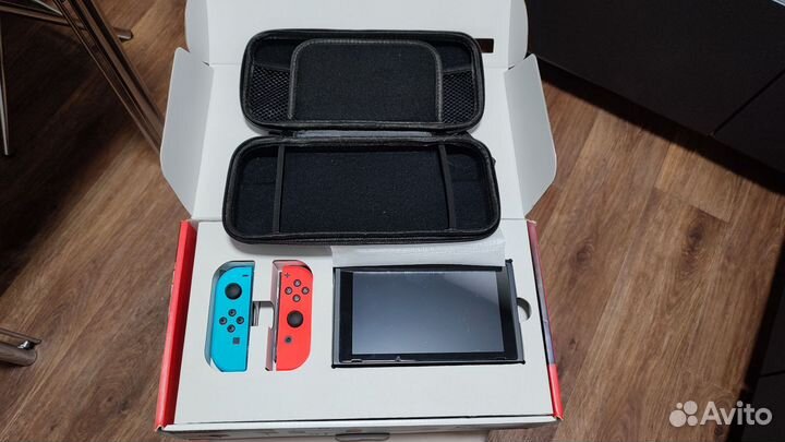 Nintendo Switch rev.2 + sd карта 256GB