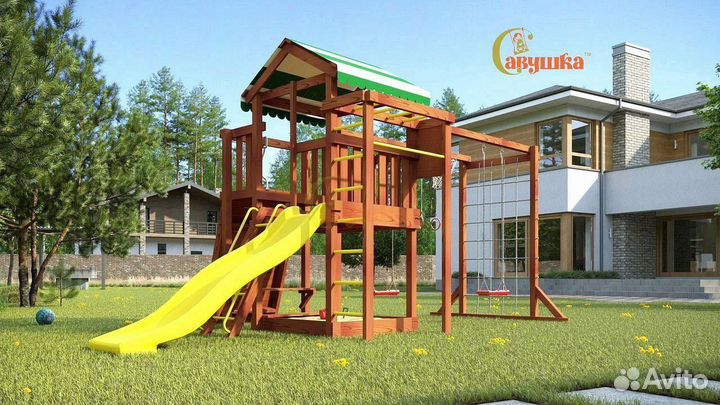 Детская площадка уличная Савушка Хит 3