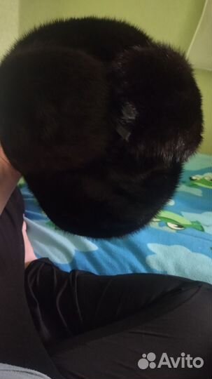 Норковая шапка мужская