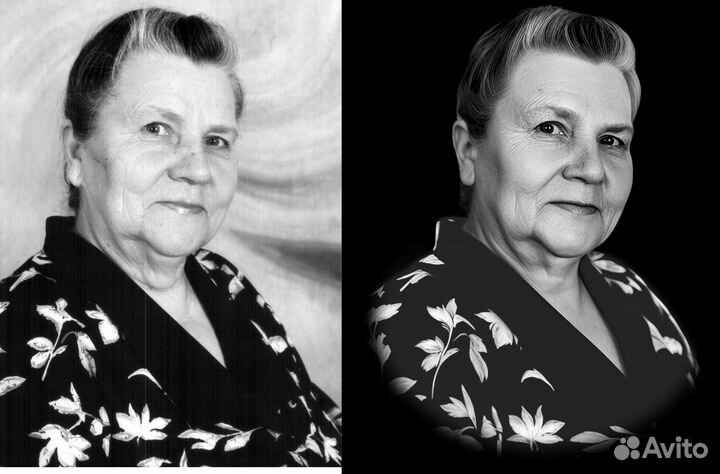 Ретушь фотографий на памятник