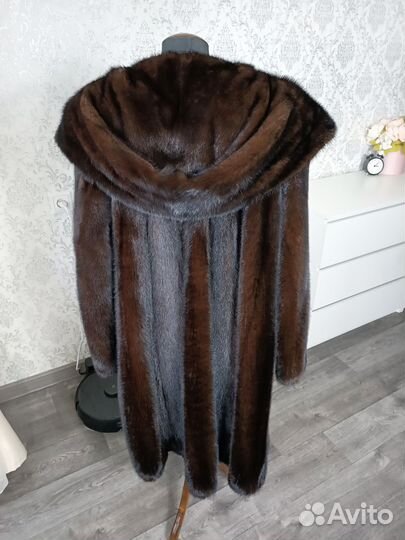 Норковая шуба 54-56-58 135см по груди