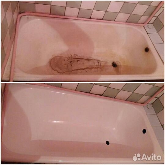 Эмалировка(реставрация) ванн Ижевск, Воткинск